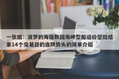 一张图：波罗的海指数因海岬型船运价坚挺结束14个交易日的连跌势头的简单介绍