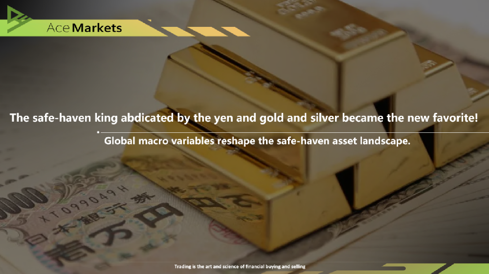 Is the Japanese Yen losing its place as the safe-haven king, with gold and silver becoming the new favorites ? Global macroeconomic variables are reshaping the landscape of safe-haven assets !