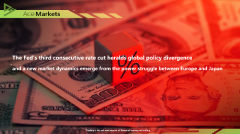 The Fed's third consecutive rate cut heralds global policy divergence, and a new market dynamics emerge from the power struggle between Europe and Japan